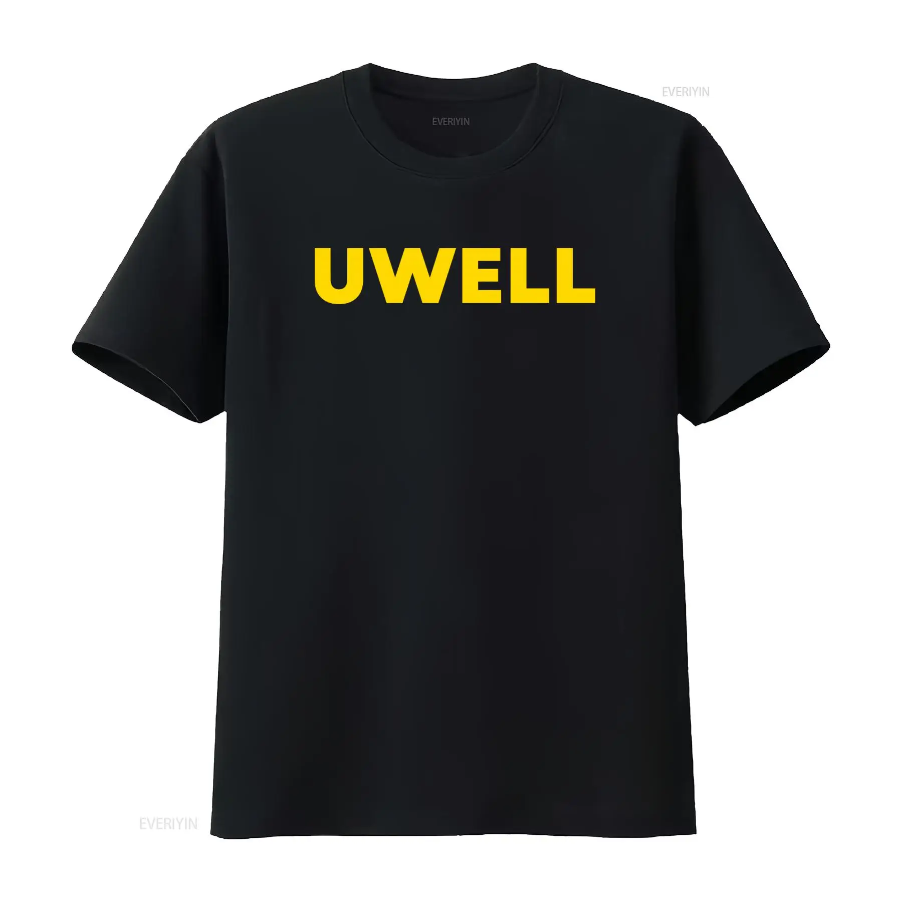 Uwell Brand Yellow Bold Print  - Yellow Streetwear Brand recension och pris