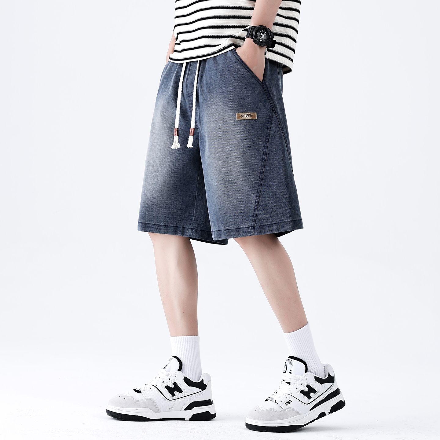 Brand Clothing Summer Thin Men - Streetwear Brand Jorts recension och pris