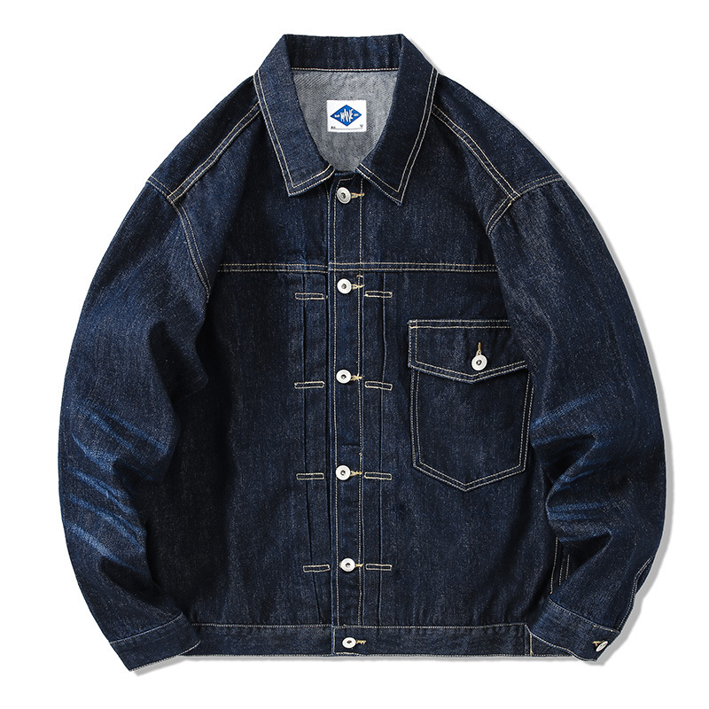 Tide Brand Dark Blue Denim Jac - Streetwear Brand In Japan recension och pris