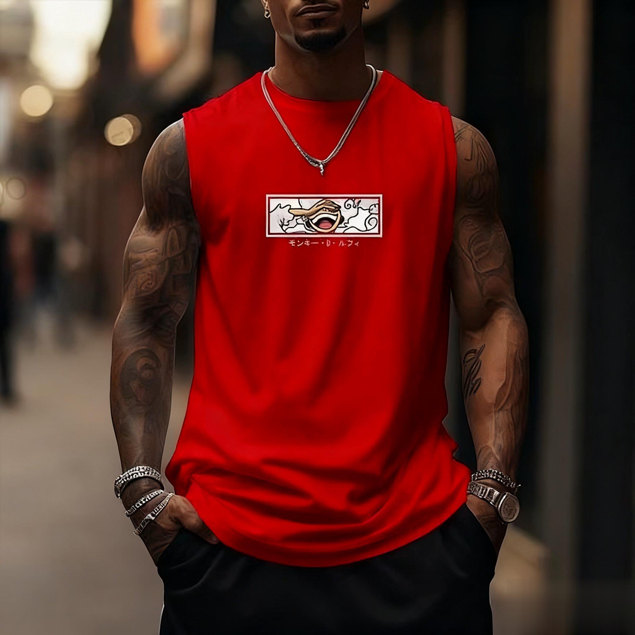 One Piece Luffy Gear 5 Tank To - Good Streetwear Brand recension och pris