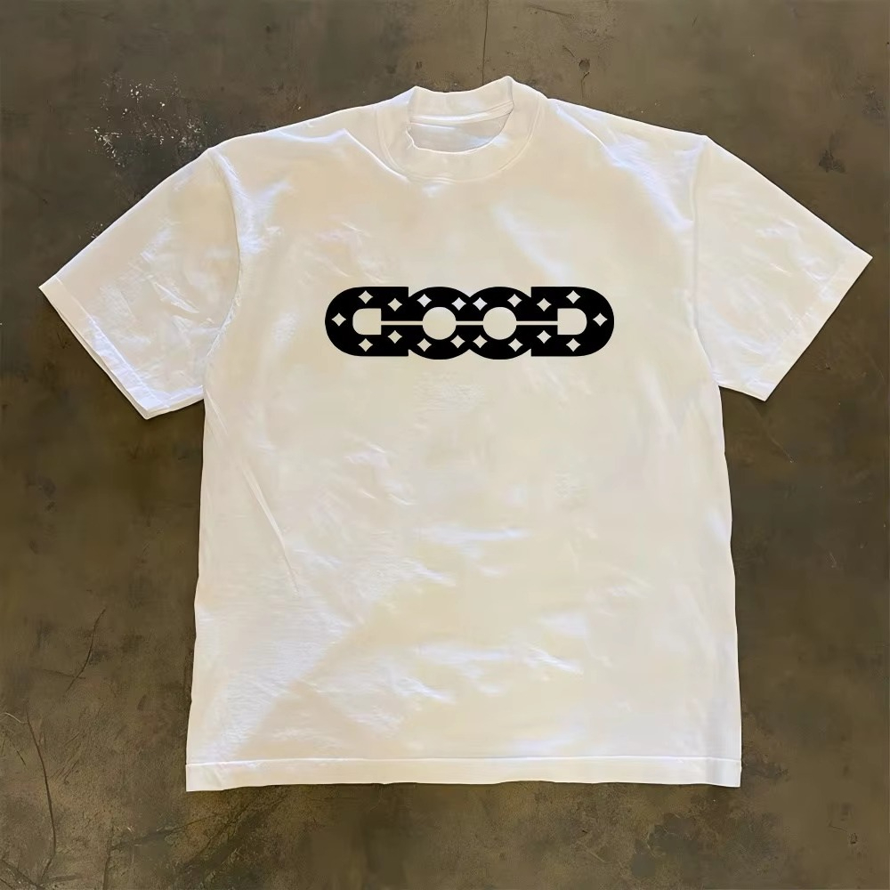 GOOD Logo White Y2K Street Tre - Good Streetwear Brand recension och pris