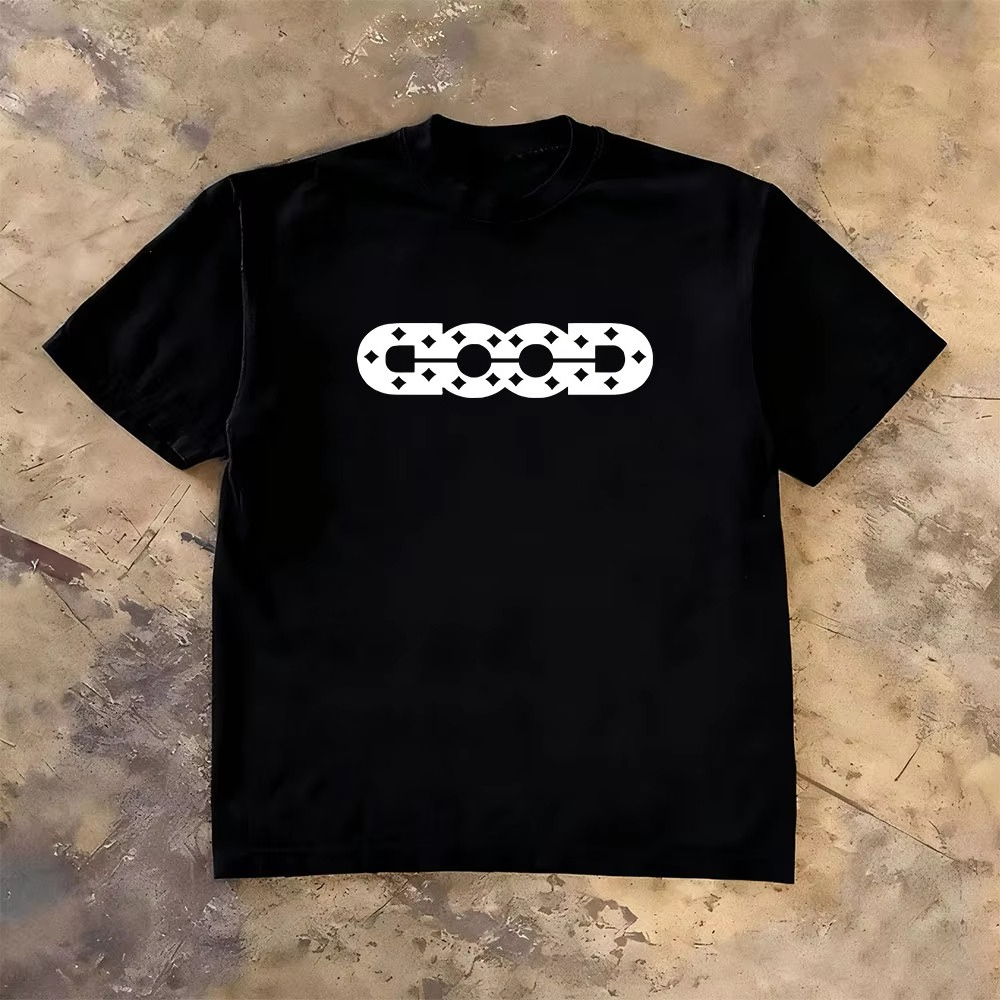 GOOD Logo White Y2K Street Tre - Good Streetwear Brand recension och pris